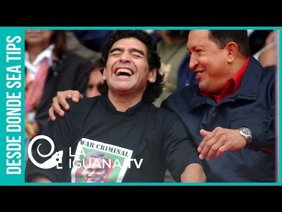 ¡ALCA, Alca, Al carajo! El legendario día en que Maradona estuvo junto a  Chávez en Mar de Plata