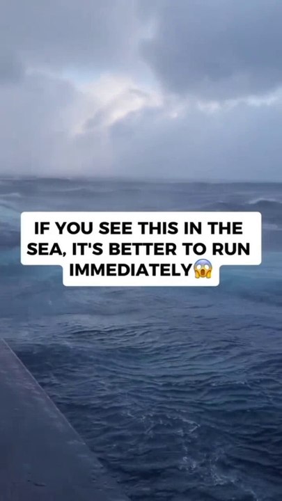 Dangerous sea