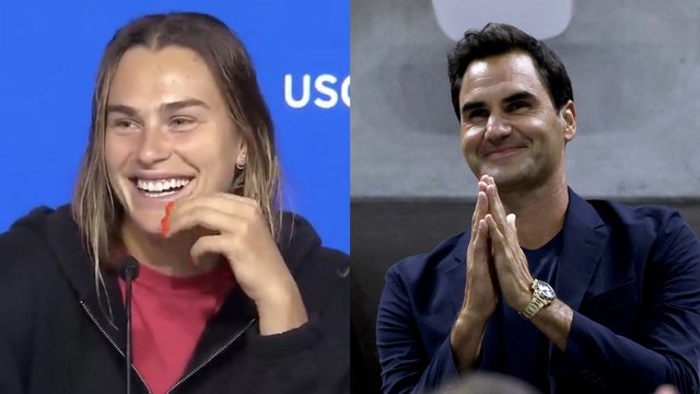 Tennis - US Open 2024 - Aryna Sabalenka, observed by Roger Federer : “I had to show my skills !”