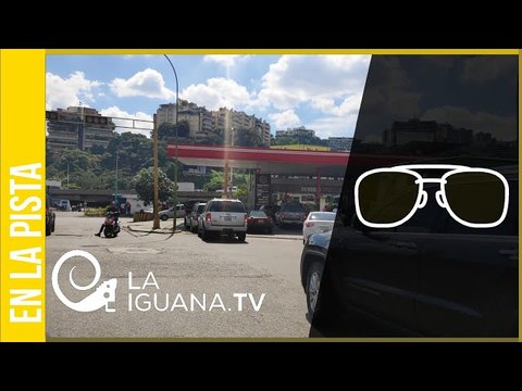 Kilométricas en las subsidiadas y fluidas en las en dólares: Las colas en las bombas de Caracas
