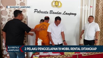2 Pelaku Penggelapan 19 Mobil Rental Ditangkap