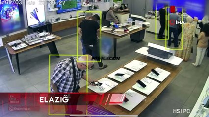 Elazığ'da hırsız önce keşif yaptı, sonra telefonu çaldı
