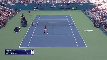US Open - Fritz élimine Zverev et atteint sa 1ère demi-finale