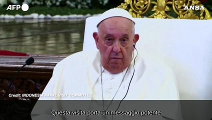 Indonesia, Widodo: "Col Papa diffondiamo pace e tolleranza