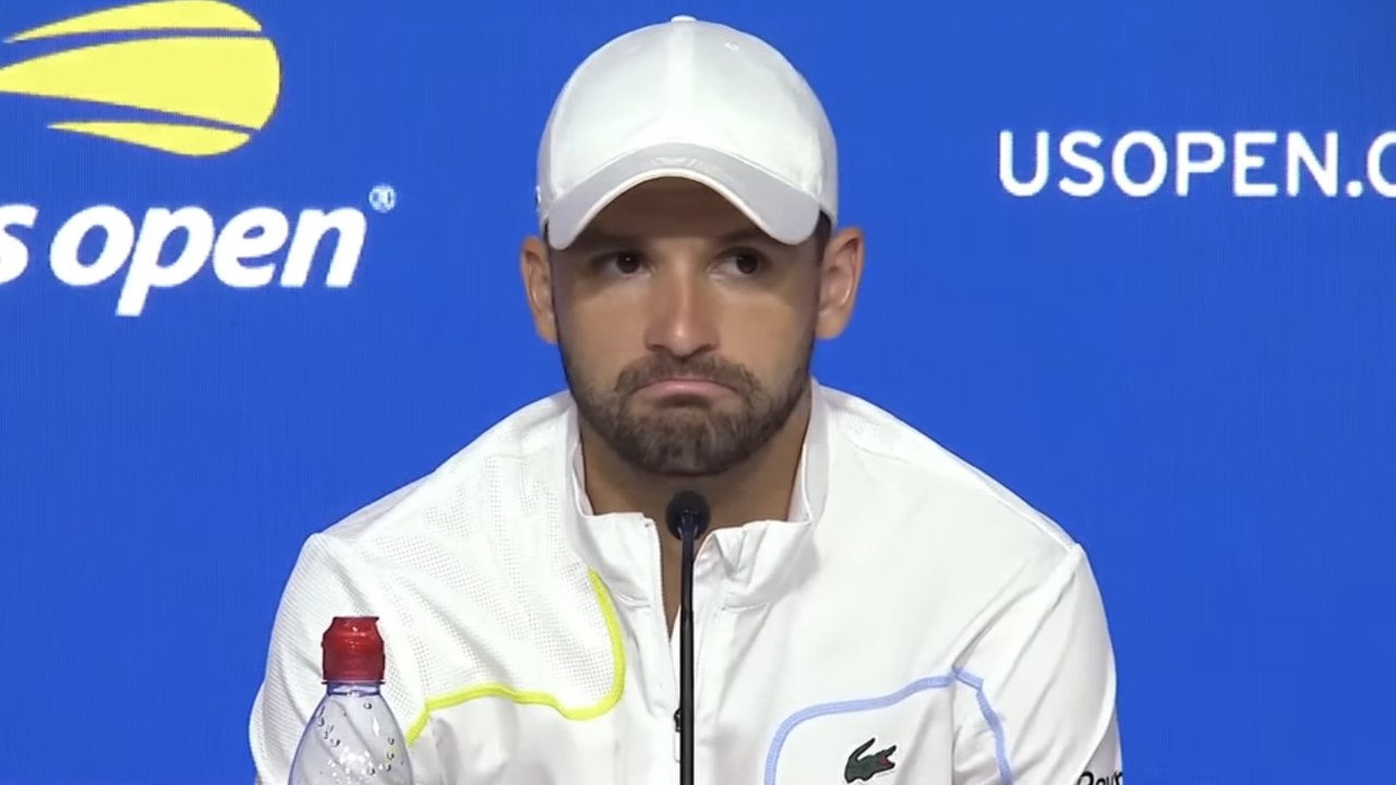 Tennis - US Open 2024 - Grigor Dimitrov, forced to retire in the quarter-finals : "I have to keep my head up"