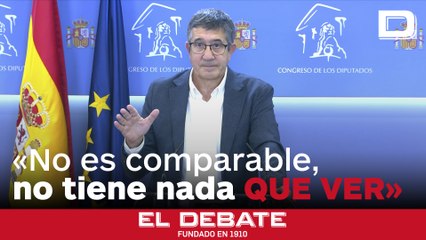 Patxi López contradice a la portavoz del PSOE y no ve comparable la financiación de Cataluña con la de Cuenca o Teruel