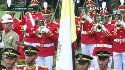 [FULL] Upacara Sambutan Paus Fransiskus di Istana Merdeka, Diringi Dentuman Tembakan