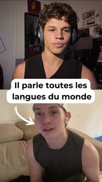 Il connaît toutes les langues du monde #langues #polyglotte
