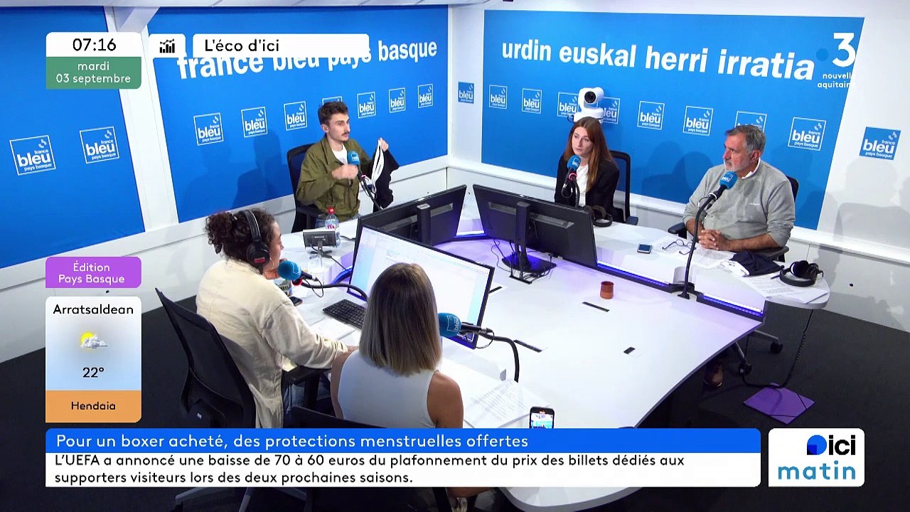 Deux jeunes Basques lancent une marque de caleçons pour la bonne action, baptisée "Woemen"