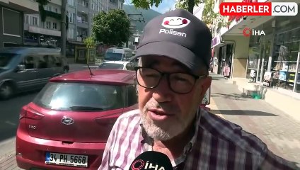 Gece park ettiği otomobilini, sabah hasarlı buldu