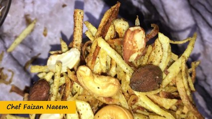 Aloo Namkeen | Aloo Nimko Special And Tasty | Kitchen With Faizan | Chef Faizan Naeem