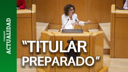 Montero acusa al PP de "llevar el titular preparado de casa"