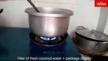 Vietnamese coconut jelly - Gelée de noix de coco vietnamienne - Gelatina di cocco vietnamita - Gelatina de coco vietnamita - ベトナムのココナッツゼリー - वियतनामी नारियल जेली - مربى جوز الهند الفيتنامي