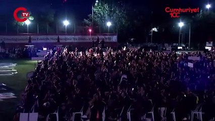 ODTÜ birincisinin konuşması gündem oldu
