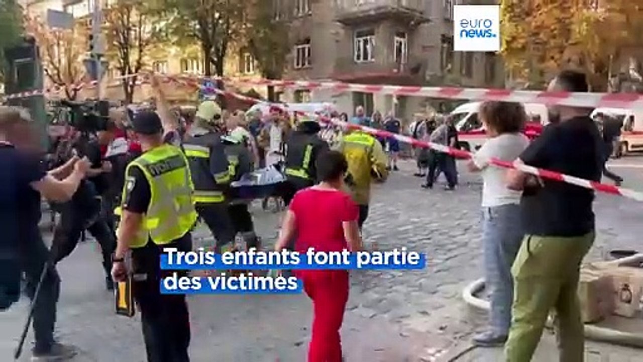 Lviv sous le feu russe : le bilan des frappes nocturnes passe à sept morts