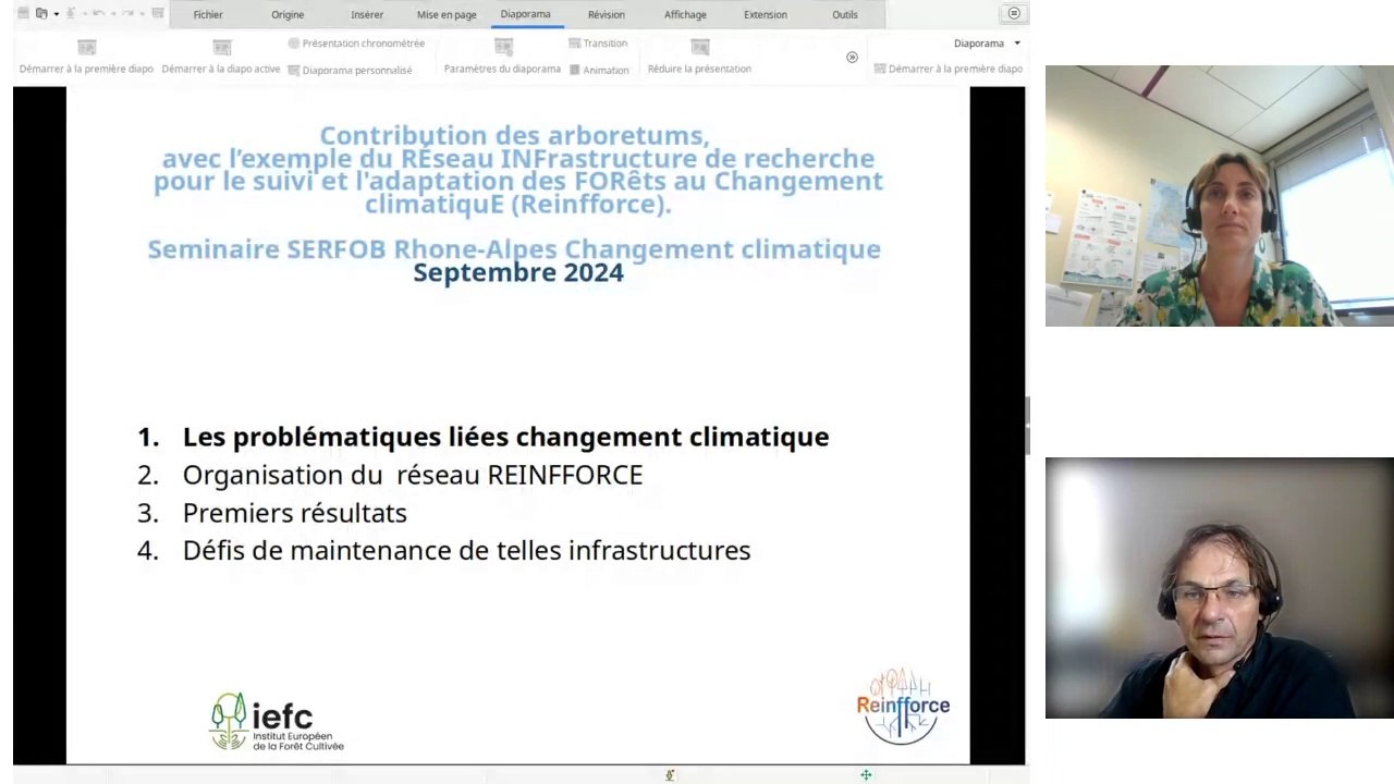 Webinaire #32 forêt et changements climatiques