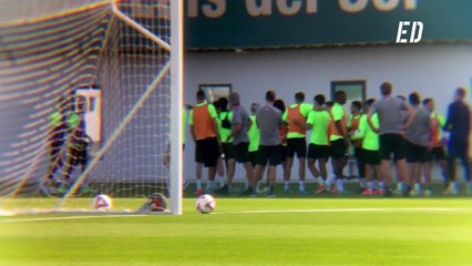 Entrenamiento del Betis con Zidane