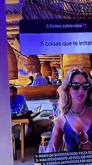 Bárbara Parada fica danada com comentador: "A sua função é ofender indivíduos, um lambe botas"