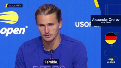 Download Video: Alexander Zverev admits he got what he deserved in US Open defeat