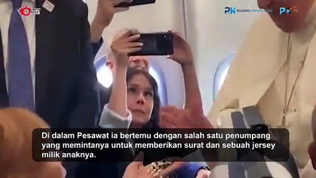 Beginilah Momen Haru Perjalanan Paus Fransiskus ke Indonesia