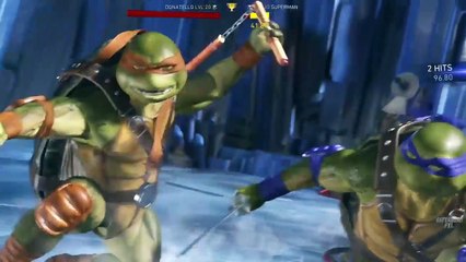 Injustice 2 - How to defeat Superman with Donatello - Superhero FXL Gameplay_2