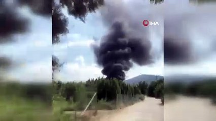 Bursa’da geri dönüşüm tesisinde yangın