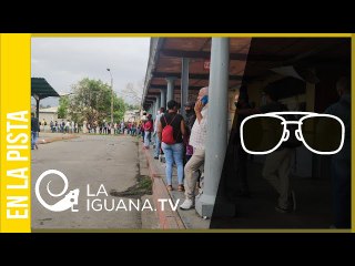 Flexibilización: Cola gigantesca de usuarios para abordar ferrocarril de los Valles del Tuy en Cúa