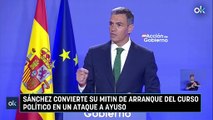 Sánchez arranca el curso político obsesionado con Ayuso: 