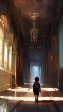 Dans l'ombre des couloirs