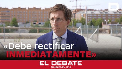 Almeida, sobre las palabras de Vinicius en contra del Mundial en España: «Debe rectificar inmediatamente»