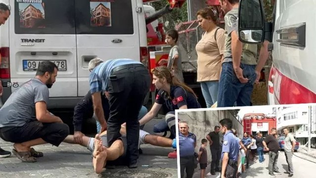 Esenyurt’ta 4 katlı binada yangın: Mahsur kalan 4 kişiyi itfaiye kurtardı