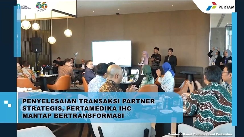 Penyelesaian Transaksi Partner Strategis, Pertamedika IHC Mantap Bertransformasi