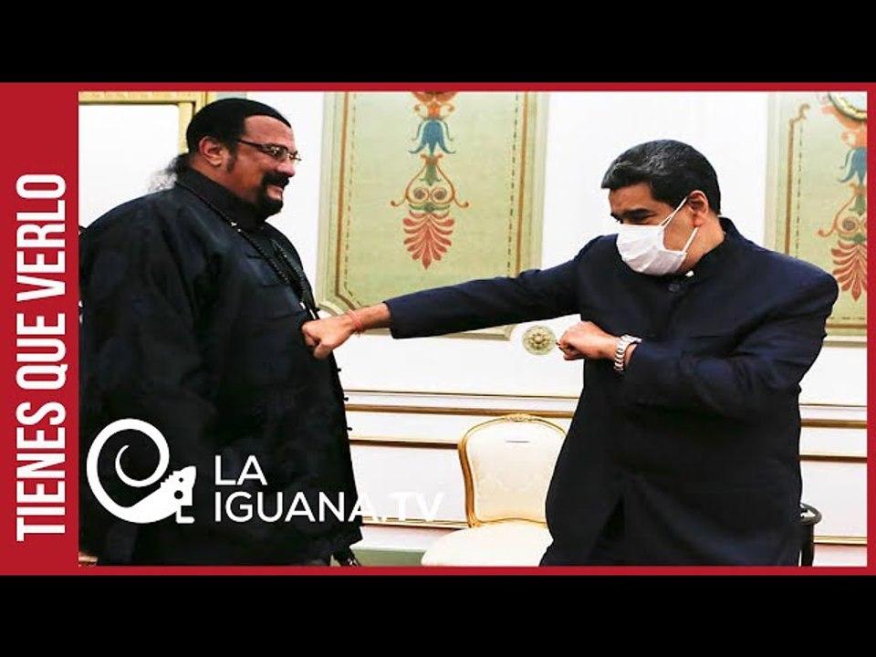Así fue el fraternal encuentro entre el presidente Maduro y el actor Steven Seagal
