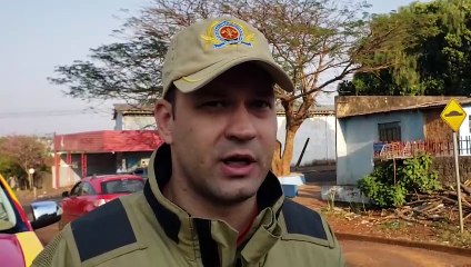 Pitbull da família atacou criança visitante, relata oficial dos Bombeiros