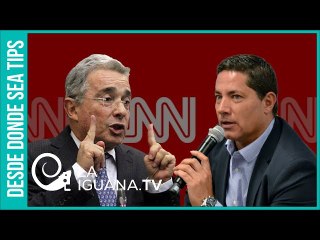 Fin del mundo: Al Matarife Uribe lo cuestionó hasta Del Rincón en CNN y se le volaron los tapones