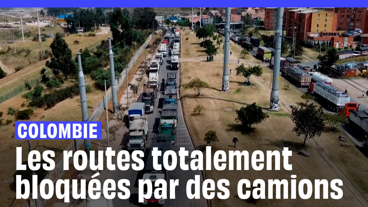 Colombie: les camionneurs bloquent des routes contre la hausse du prix du carburant