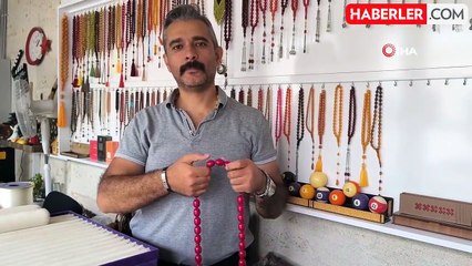 Tespih Üretimi Yapan Esnaf: Kehribar Tespihlerine İlgi Yoğun
