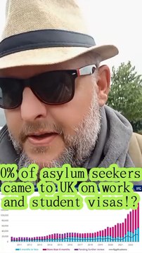 50�of asylum seekers came to UK on work and student visas!?