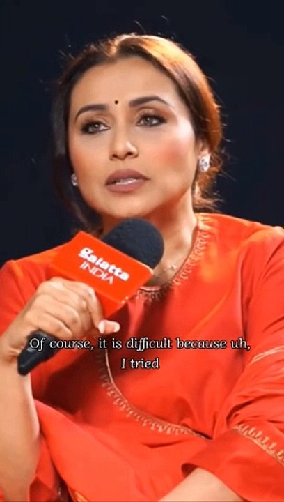 Rani Mukherjee gets emotional about her miscarriage