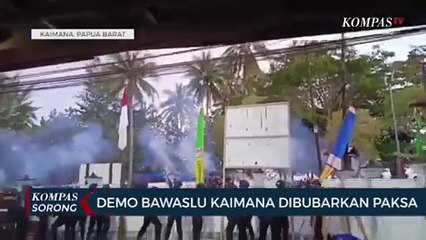 Pasca Demo di Kantor Bawaslu Kaimana Situasi Kembali Kondusif