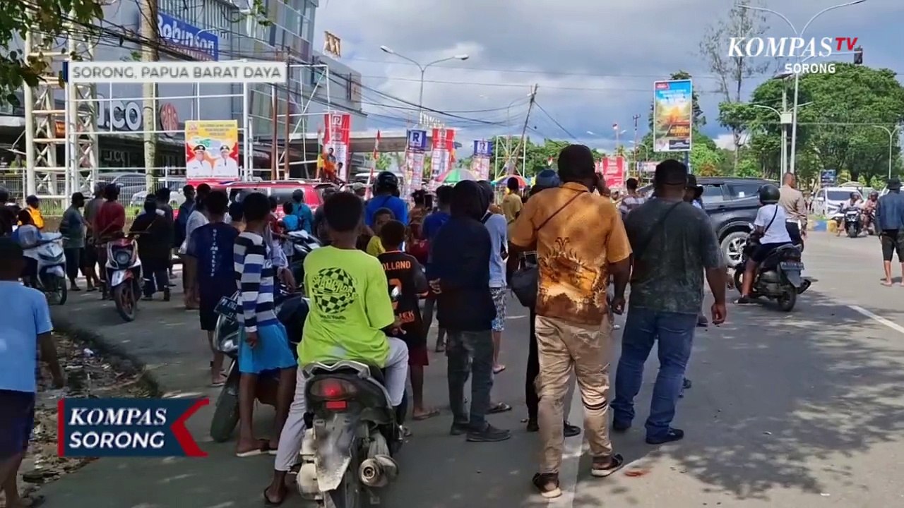 Korban Lakalantas Meninggal Dunia Warga Marah Hingga Palang Jalan Ahmad Yani Sorong
