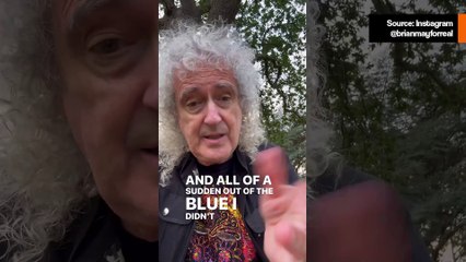 Queenin kitaristi Brian May paljastaa kärsineensä aivohalvauksen ja menettäneensä hallinnan kädestään