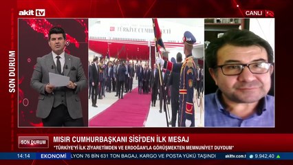 Mısır Cumhurbaşkanı Sisi'den ilk mesaj