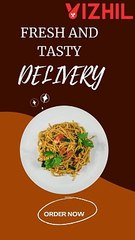 Fresh and tasty food delivery