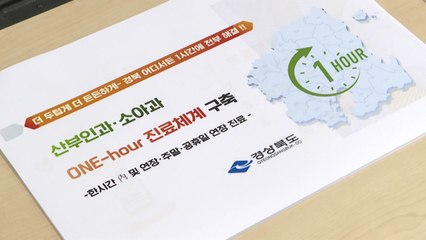 [경북] 산부인과·소아과 '1시간 진료체계' 구축 / YTN
