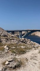 LES PAYSAGES ARIDES de Pag en Croatie