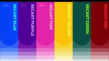 Recart colour palette