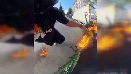 Tokat'ta "Hayalet Sürücü" Filmini Hatırlatan Görüntüler