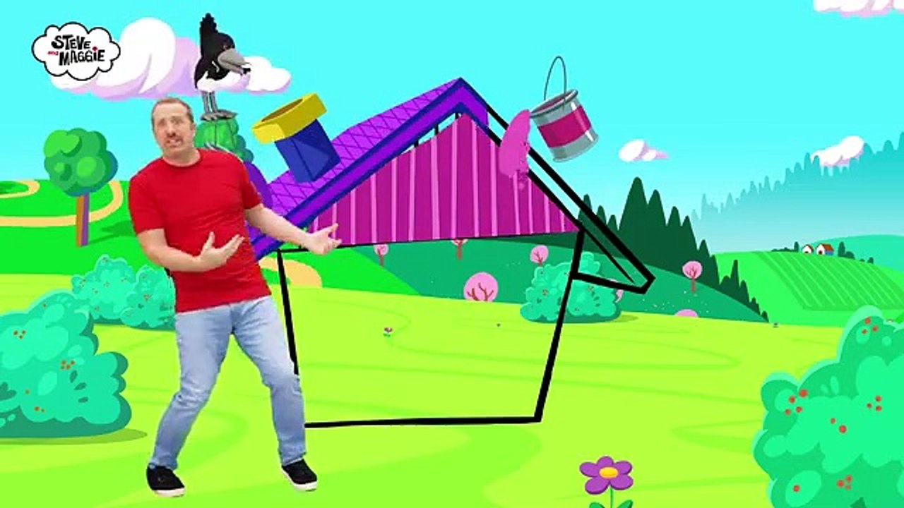 Surprise_Tree_House_Story_for_Kids_with_Steve_and_Maggie___What_is_it_Playhouse_Song_for_Kids(360p)