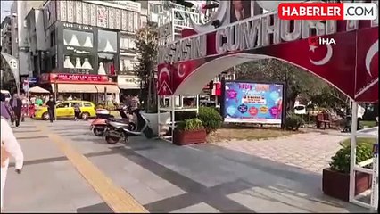 Yayaların kullanacağı alanları işgal eden motosiklet sürücüleri cezadan kaçamadı